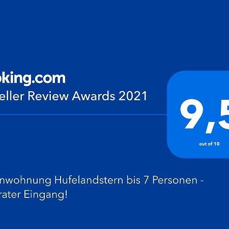 Ferienwohnung Hufelandstern bis 7 Personen - mit E-Ladesäule! Bad Wildungen Exterior foto