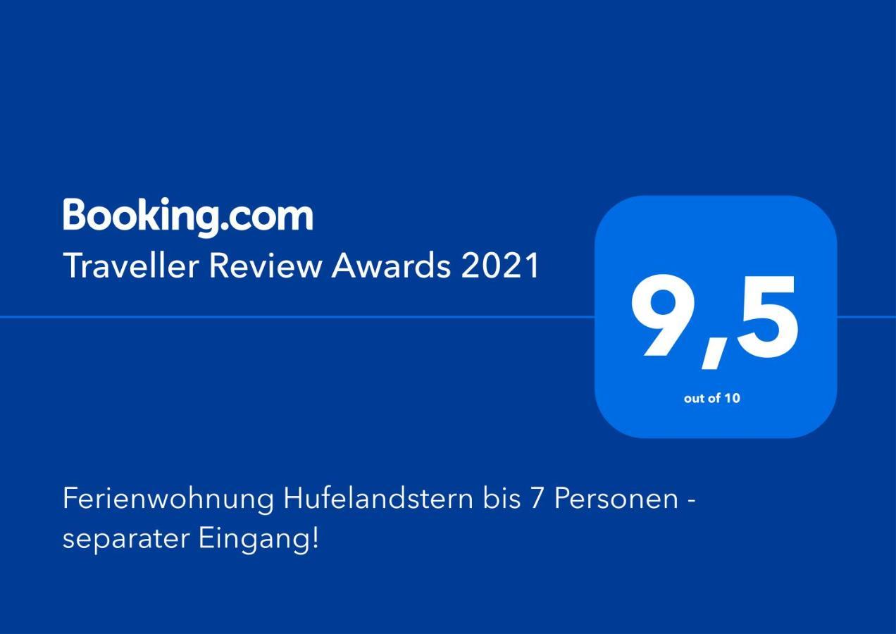 Ferienwohnung Hufelandstern bis 7 Personen - mit E-Ladesäule! Bad Wildungen Exterior foto